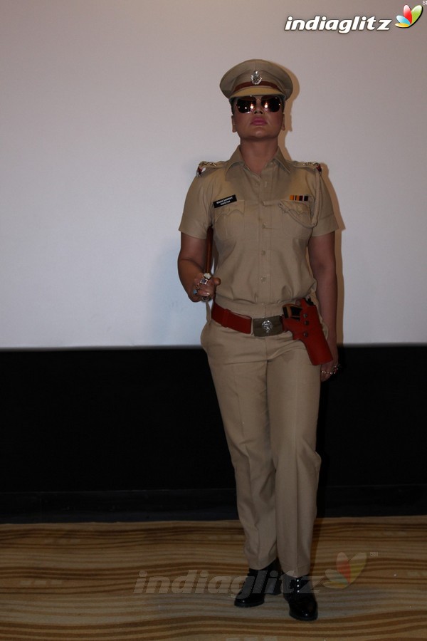 Rakhi Sawant at New Web Series Presenting 'Rakhi In Khaki'