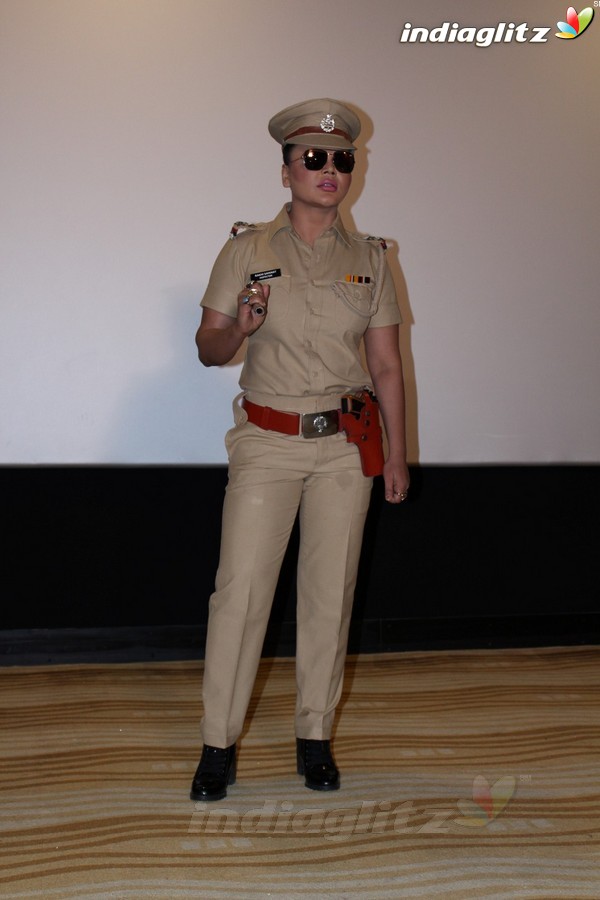 Rakhi Sawant at New Web Series Presenting 'Rakhi In Khaki'