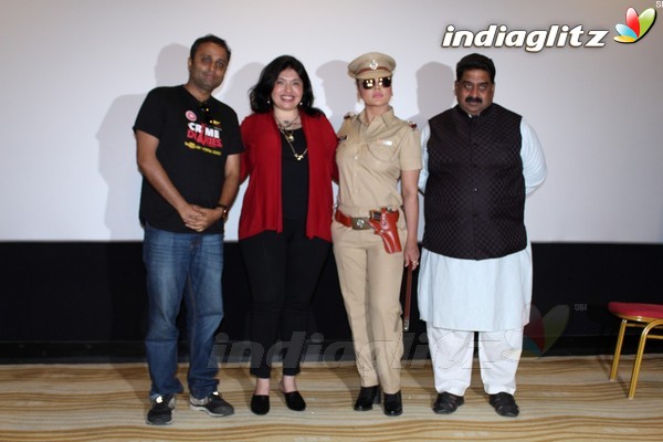 Rakhi Sawant at New Web Series Presenting 'Rakhi In Khaki'