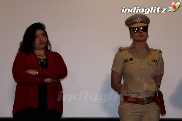 Rakhi Sawant at New Web Series Presenting 'Rakhi In Khaki'