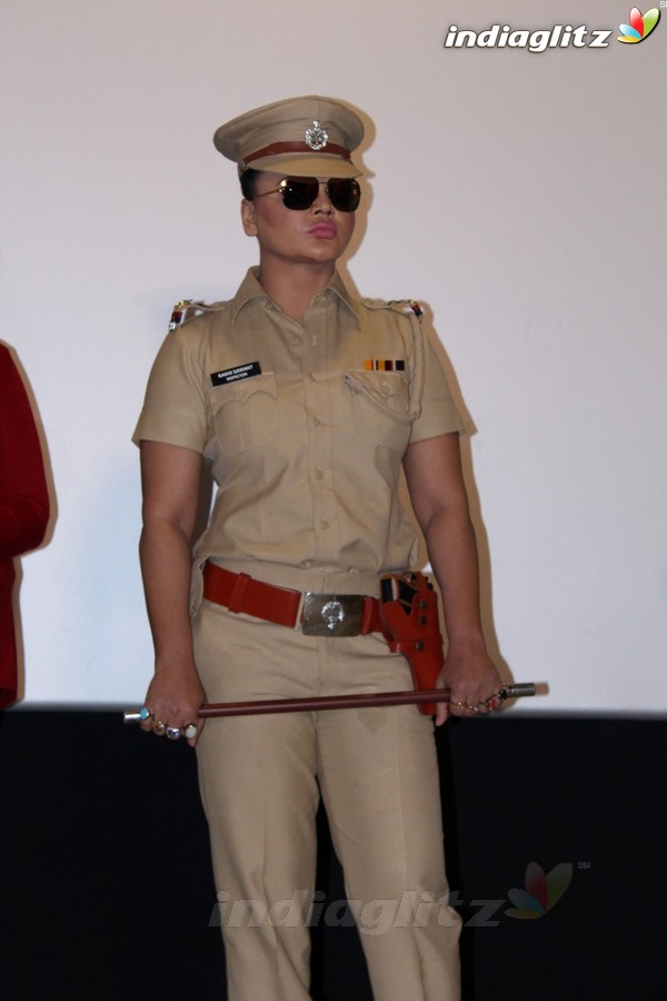 Rakhi Sawant at New Web Series Presenting 'Rakhi In Khaki'