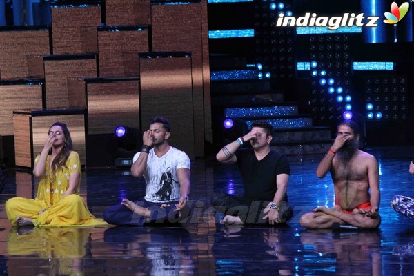 Baba Ramdev On Sets of Nach Baliye Season 8