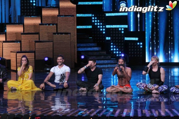 Baba Ramdev On Sets of Nach Baliye Season 8