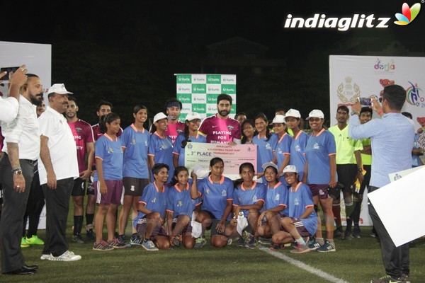 Ranbir Kapoor & Abhishek Bachchan at Grand Gala Football Match