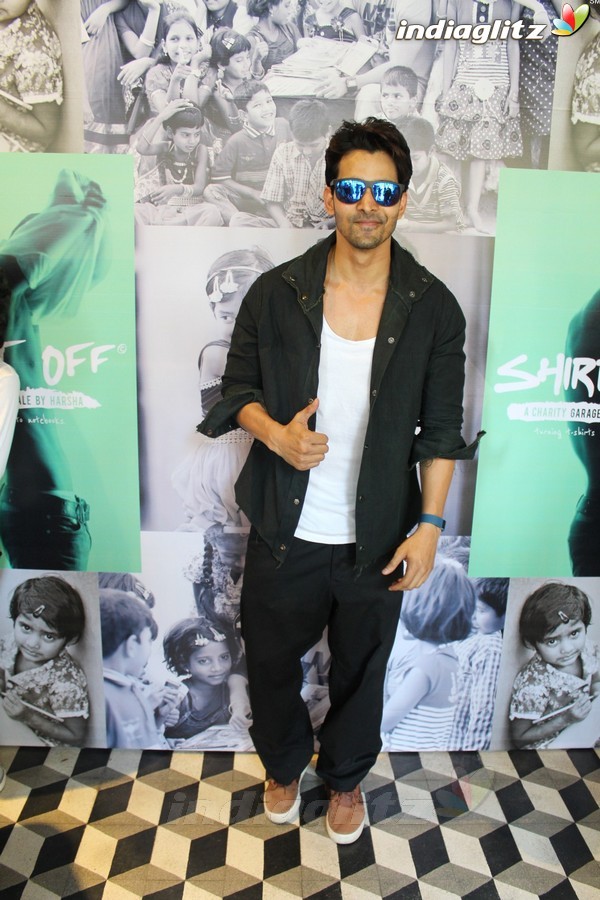 Harshvardhan Rane & Amyra Dastur at Shirt Off Charity Garage