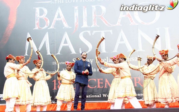 Ranveer Singh Unveils 'Bajirao Mastani' First Look Poster