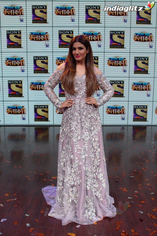 Raveena Tandon & Arshad Warsi at Launch of New Show 'Sabse Bada Kalakar'