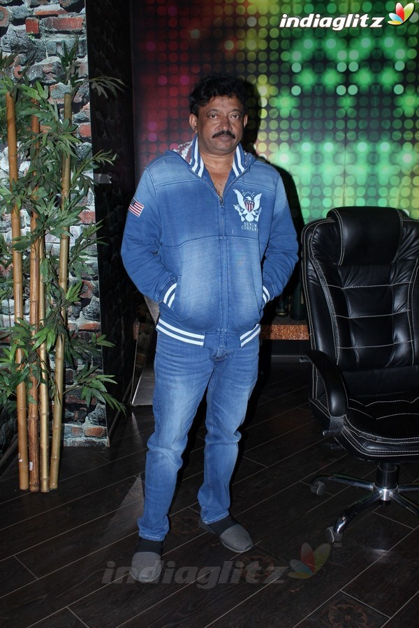 Ram Gopal Varma at Web Series 'Guns & Thighs' Press Meet