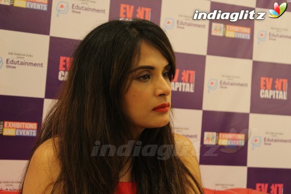 Richa Chadha at Edition of Edutainment Show 2017