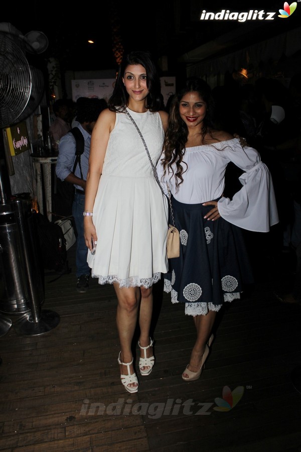 Richa Chadha, Gauhar Khan at Launch Exclusive Pret Line White Elephant