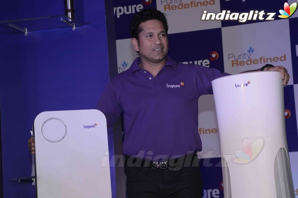 Sachin Tendulkar Launches Livpure Water Purifier