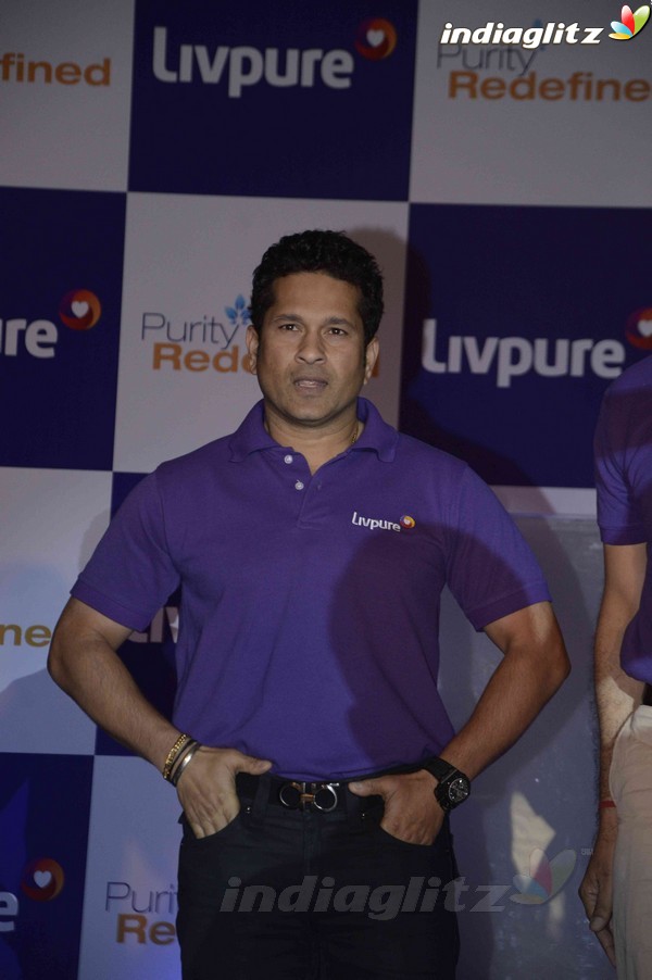 Sachin Tendulkar Launches Livpure Water Purifier