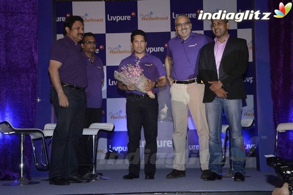 Sachin Tendulkar Launches Livpure Water Purifier