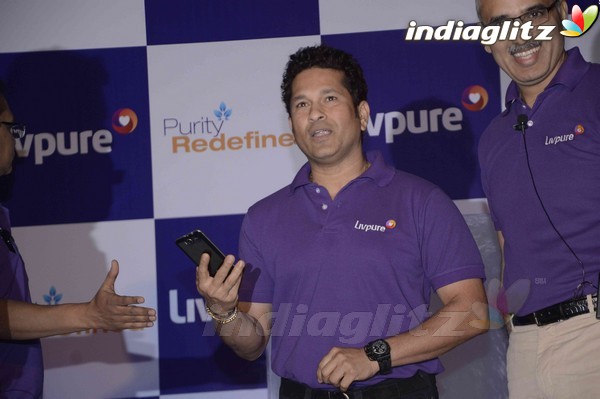 Sachin Tendulkar Launches Livpure Water Purifier