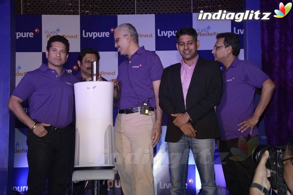 Sachin Tendulkar Launches Livpure Water Purifier