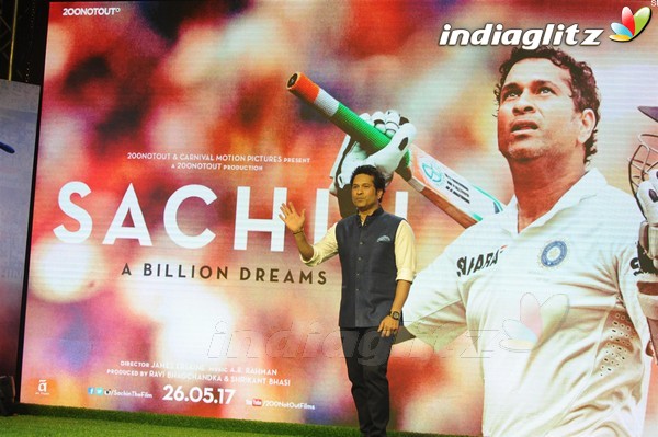 Sachin Tendulkar's Biographical Film 'Sachin: A Billion Dreams' Song Launch