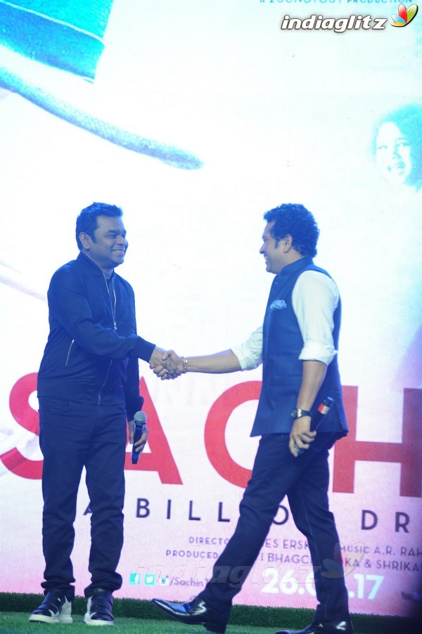 Sachin Tendulkar's Biographical Film 'Sachin: A Billion Dreams' Song Launch