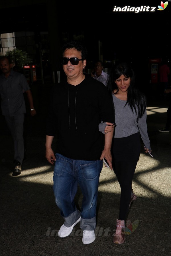 Sajid Nadiadwala Spotted at Airport