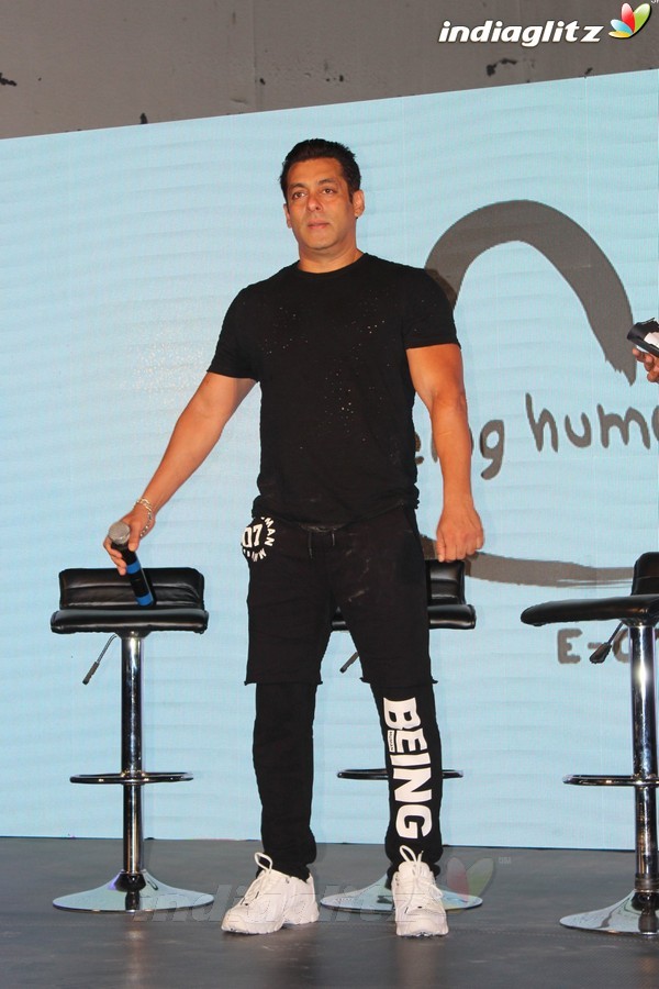 Salman Khan at Launch of Being Human Electric Cycles