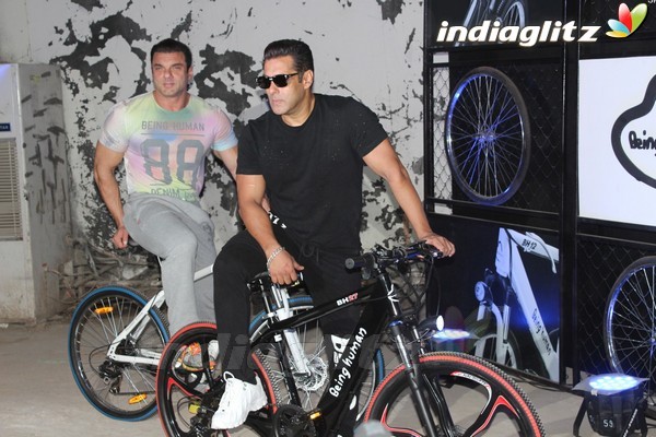 Salman Khan at Launch of Being Human Electric Cycles