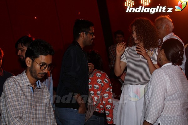 Kangana Ranaut & Hansal Mehta at Trailer Launch of 'Simran'