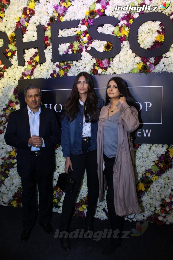 Sonam Kapoor & Rhea Kapoor at 'Rheson' A New Clothing Brand Launch