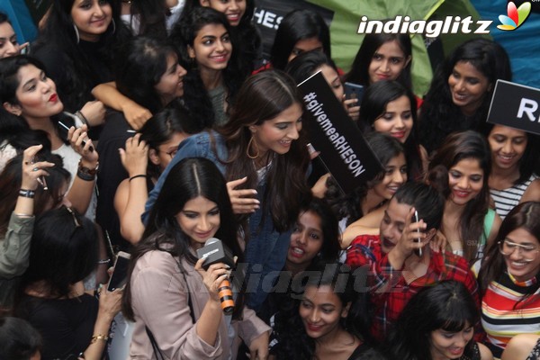 Sonam Kapoor & Rhea Kapoor at 'Rheson' A New Clothing Brand Launch