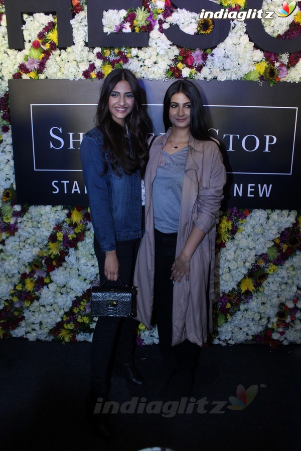 Sonam Kapoor & Rhea Kapoor at 'Rheson' A New Clothing Brand Launch