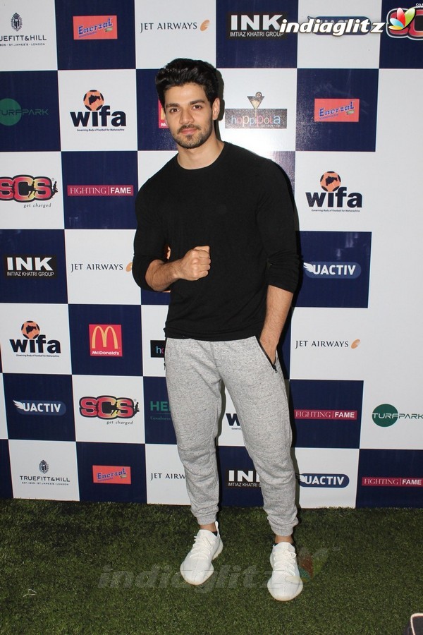 Sooraj Pancholi at Launch of 1st Edition of Super Soccer Tournament