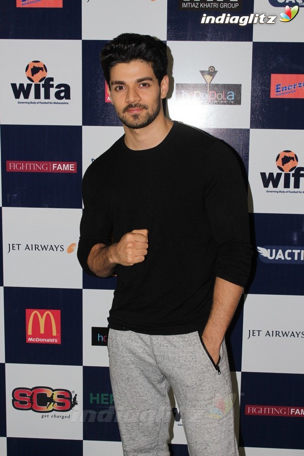 Sooraj Pancholi at Launch of 1st Edition of Super Soccer Tournament