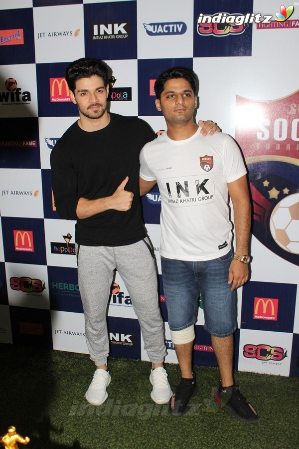 Sooraj Pancholi at Launch of 1st Edition of Super Soccer Tournament