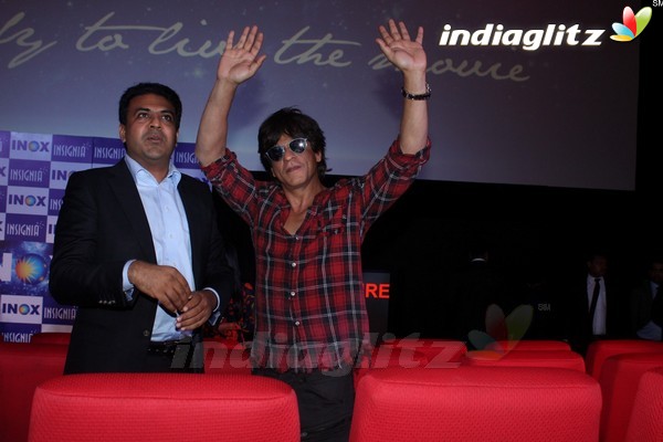 Shah Rukh Khan Inaugurates New INOX Theatre in Mumbai