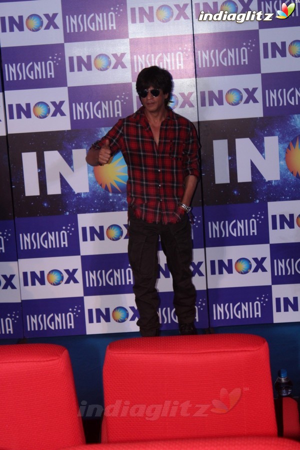 Shah Rukh Khan Inaugurates New INOX Theatre in Mumbai