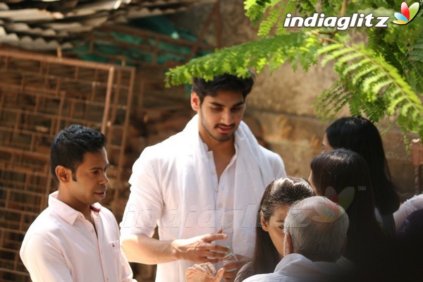 Funeral Ceremony of Suniel Shetty's Father Veerappa Shetty