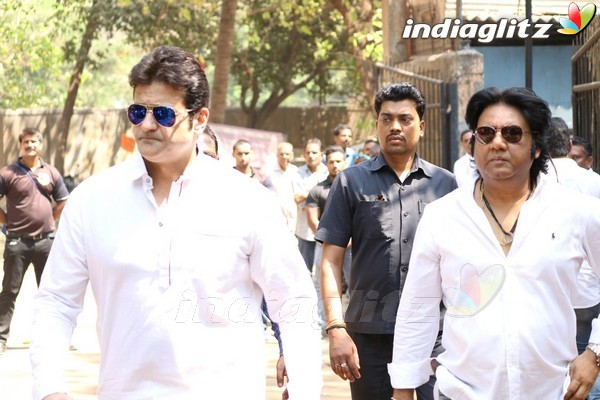 Funeral Ceremony of Suniel Shetty's Father Veerappa Shetty