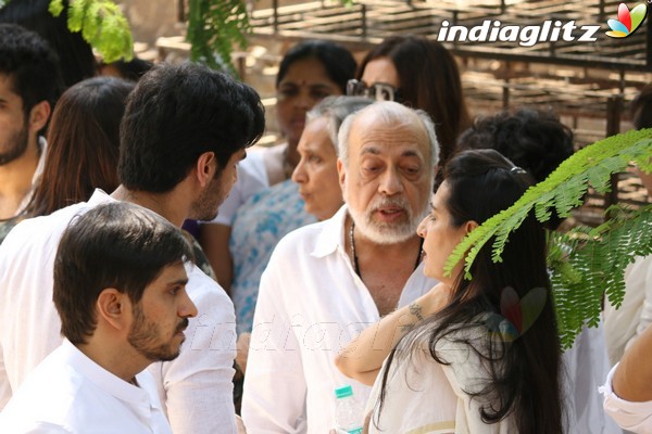 Funeral Ceremony of Suniel Shetty's Father Veerappa Shetty