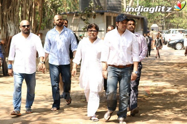 Funeral Ceremony of Suniel Shetty's Father Veerappa Shetty