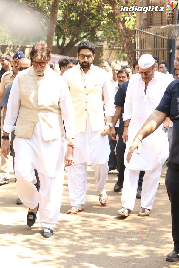 Funeral Ceremony of Suniel Shetty's Father Veerappa Shetty