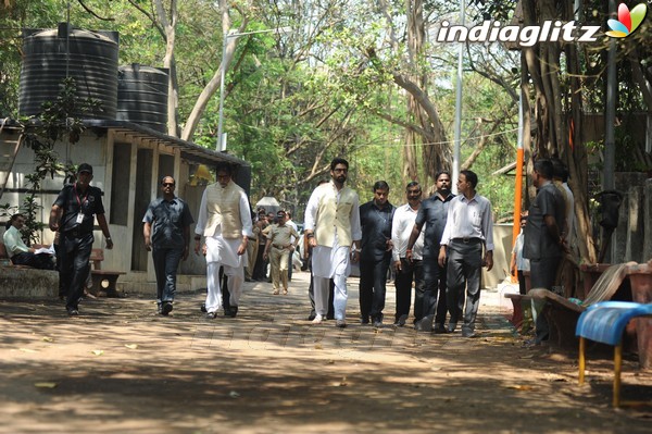 Funeral Ceremony of Suniel Shetty's Father Veerappa Shetty