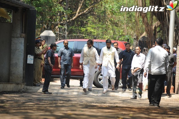 Funeral Ceremony of Suniel Shetty's Father Veerappa Shetty