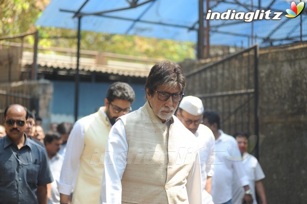 Funeral Ceremony of Suniel Shetty's Father Veerappa Shetty