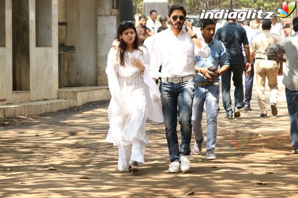 Funeral Ceremony of Suniel Shetty's Father Veerappa Shetty