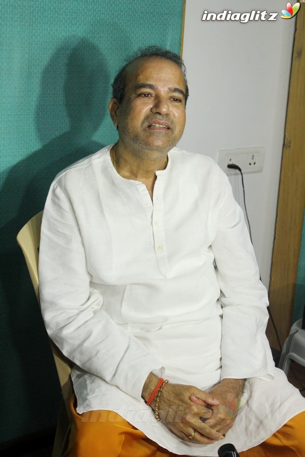 Suresh Wadkar & Padma Wadkar at Muhurat & Song Recording of Marathi Movie