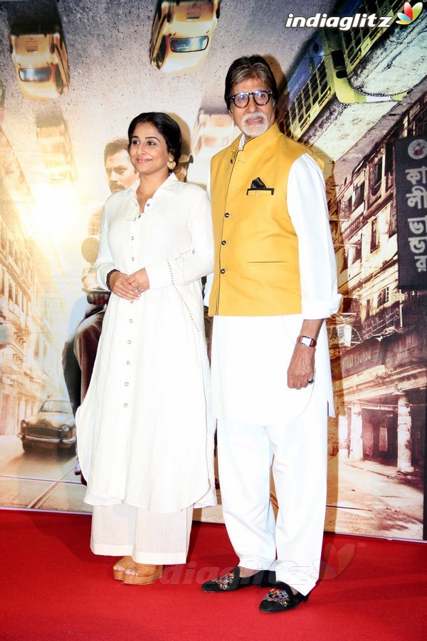 Amitabh Bachchan, Vidya Balan at 'Te3n' Trailer Launch