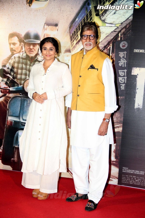 Amitabh Bachchan, Vidya Balan at 'Te3n' Trailer Launch