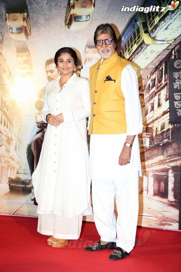 Amitabh Bachchan, Vidya Balan at 'Te3n' Trailer Launch