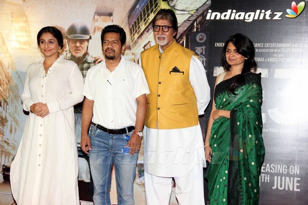 Amitabh Bachchan, Vidya Balan at 'Te3n' Trailer Launch