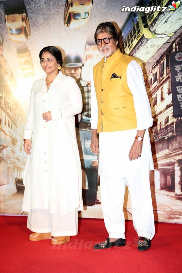 Amitabh Bachchan, Vidya Balan at 'Te3n' Trailer Launch