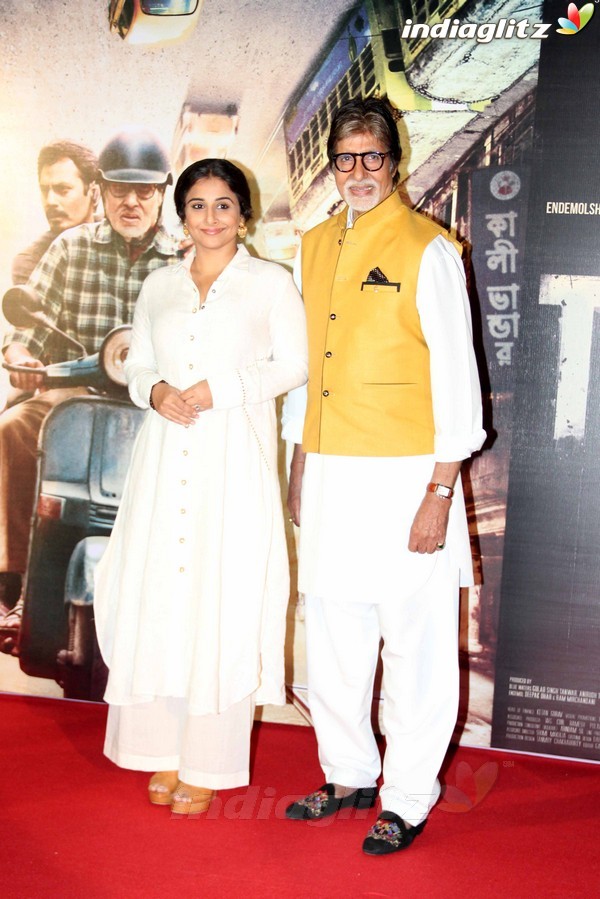 Amitabh Bachchan, Vidya Balan at 'Te3n' Trailer Launch