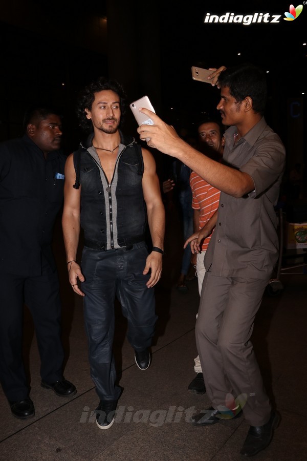 Tiger Shroff Spotted at Airport